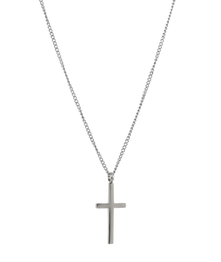 Stålhalsband Cross