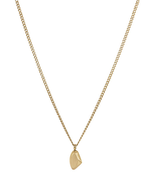 Stålhalsband Brooklyn gold.