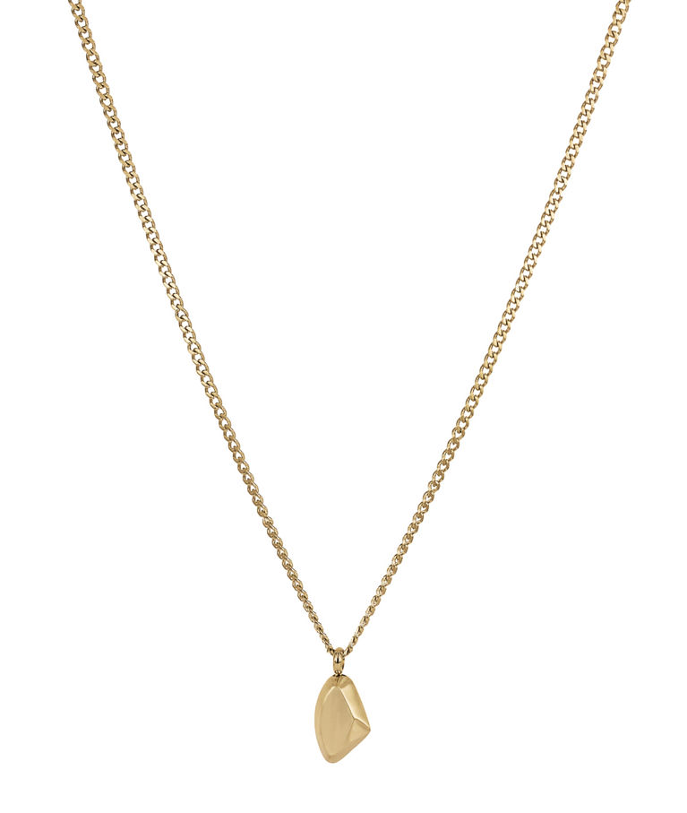 Stålhalsband Brooklyn gold.