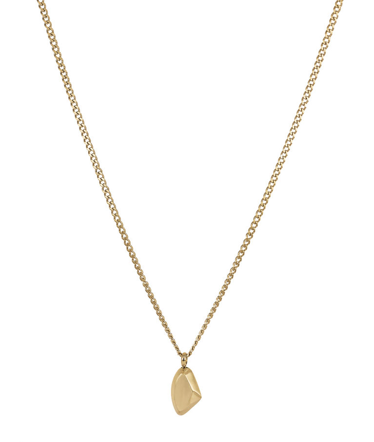 Stålhalsband Brooklyn gold.