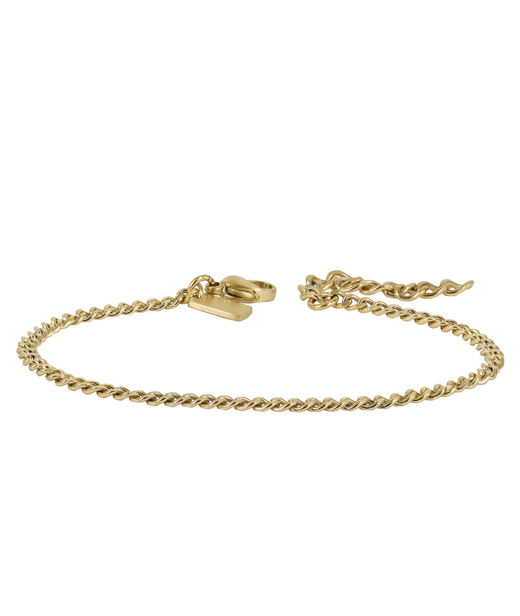 Stålarmband Eskil single gold