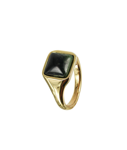 Stålring Neo Gold Green stl L