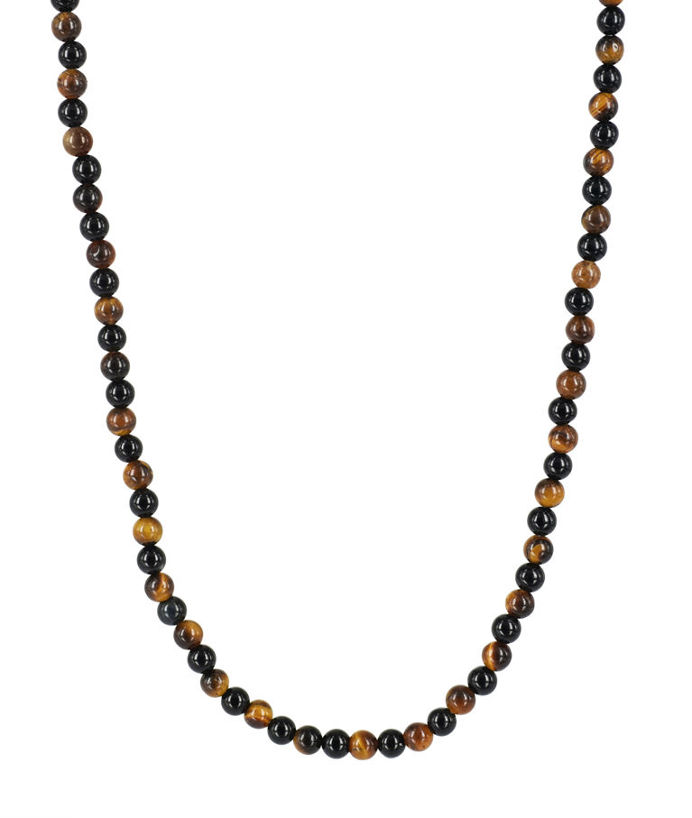 Stålhalsband Colin brown/ black