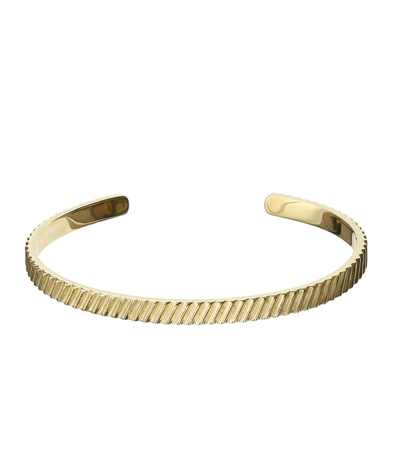 Stålarmring Denver gold