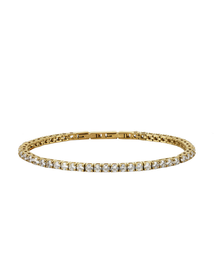 Stålarmband Glimra 3mm gold