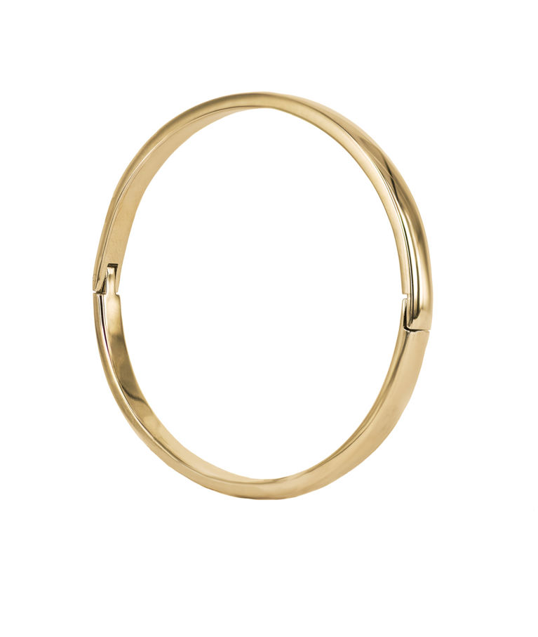 Stålarmring Klara Bangle 3mm gold