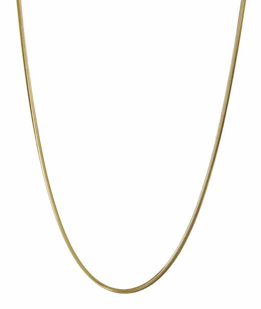 Stålhalsband Fiona 3mm gold