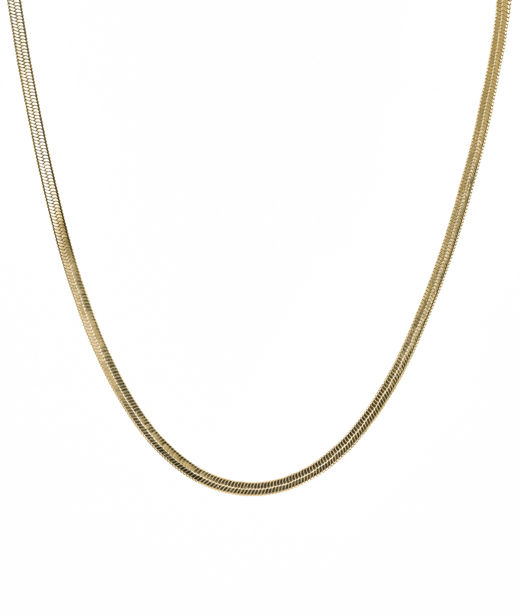 Stålhalsband Fiona 5mm gold