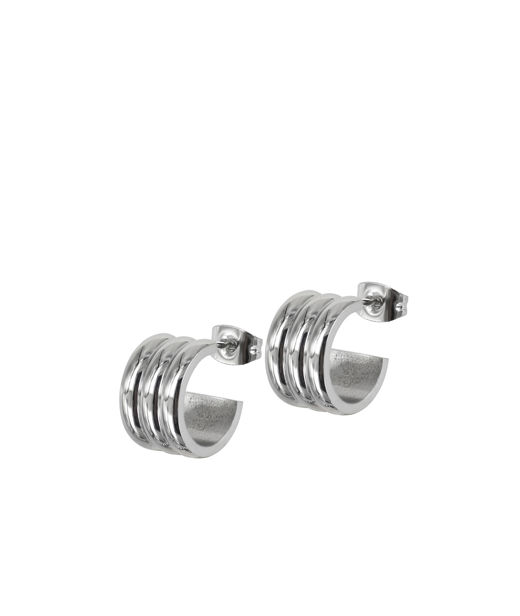 Stålörhänge Monique 13mm