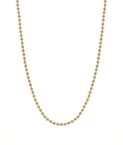 Stålhalsband Annie short 2mm gold