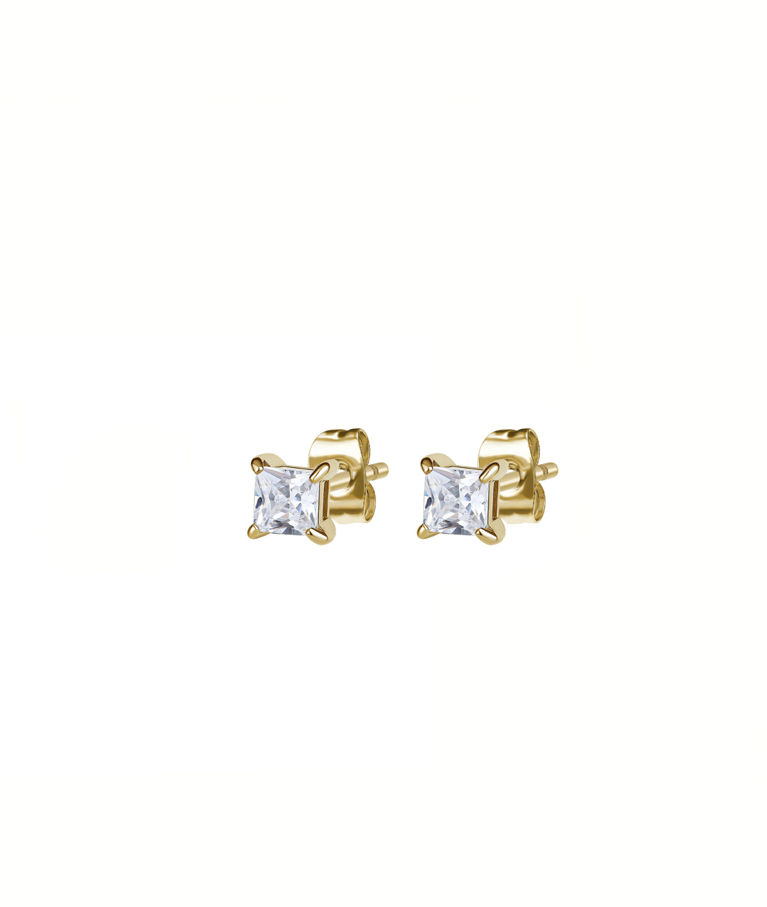 Stålörhänge Adele Studs gold