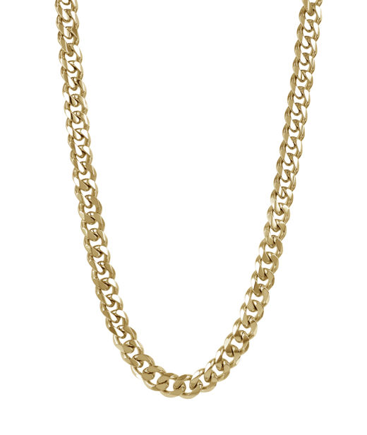 Stålhalsband Alexa 9mm gold