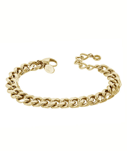 Stålarmband Alexa 9mm gold