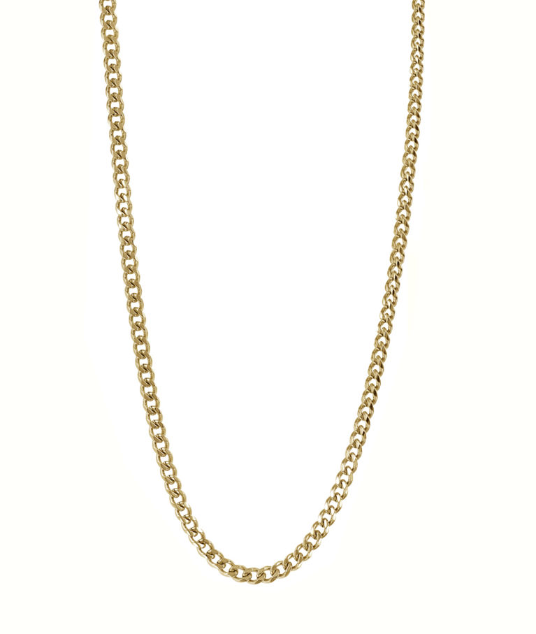 Stålhalsband Alexa 5mm gold
