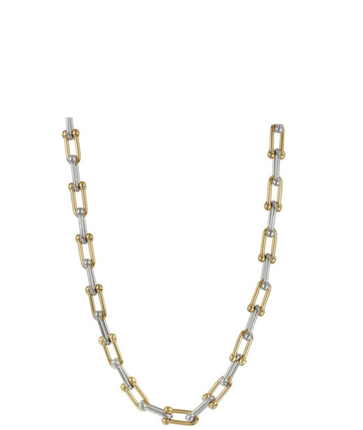 Stålhalsband Amy Steel/Gold