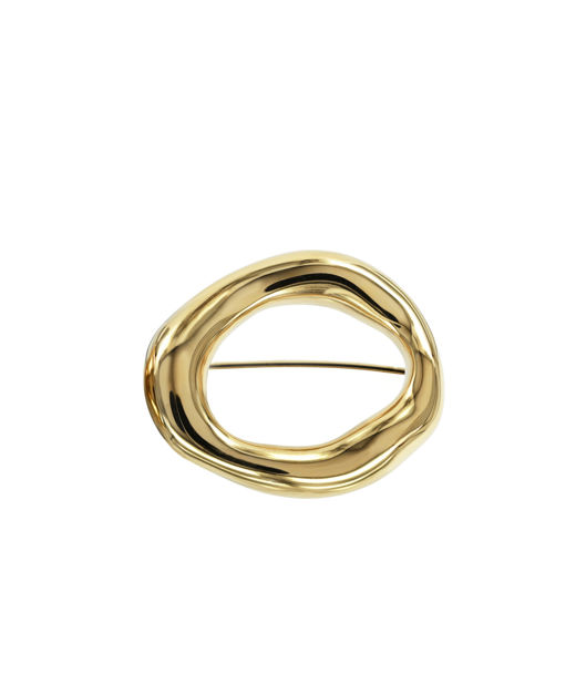 Stålbrooch Angelina Gold