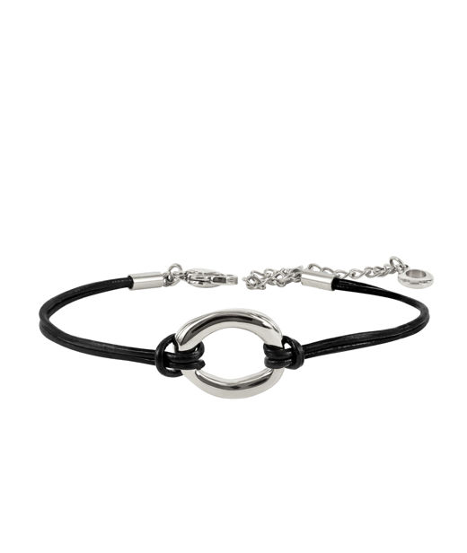Stålarmband Angelina Leather