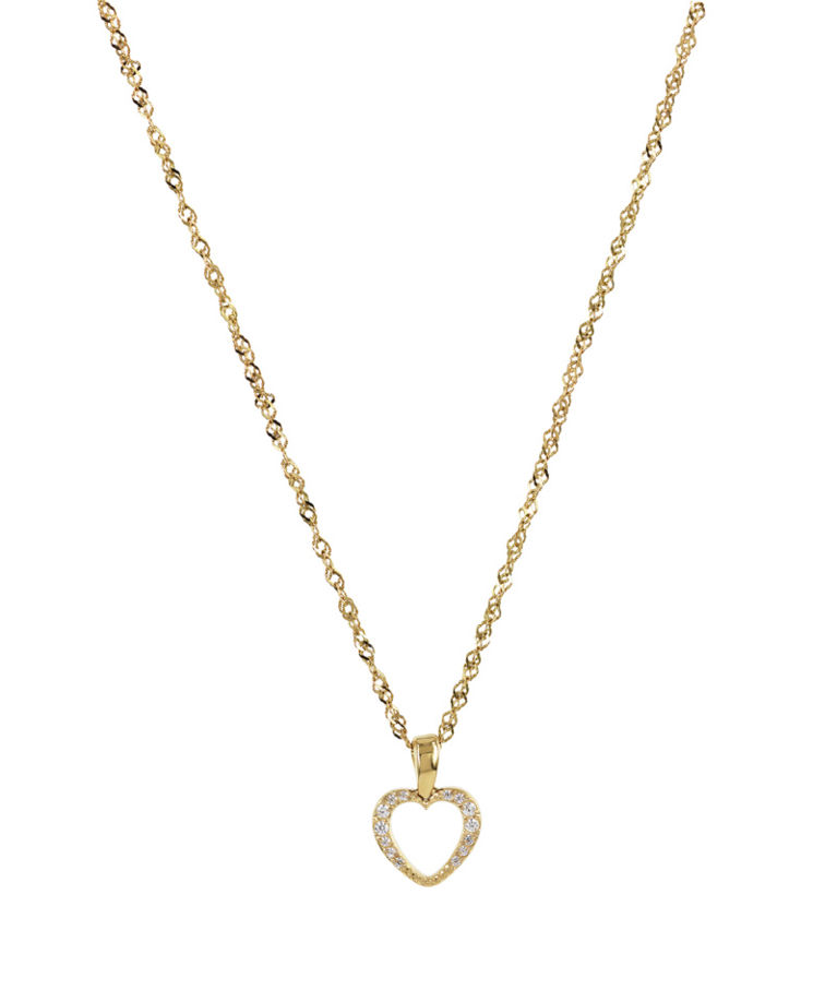 Stålhalsband Cora Gold