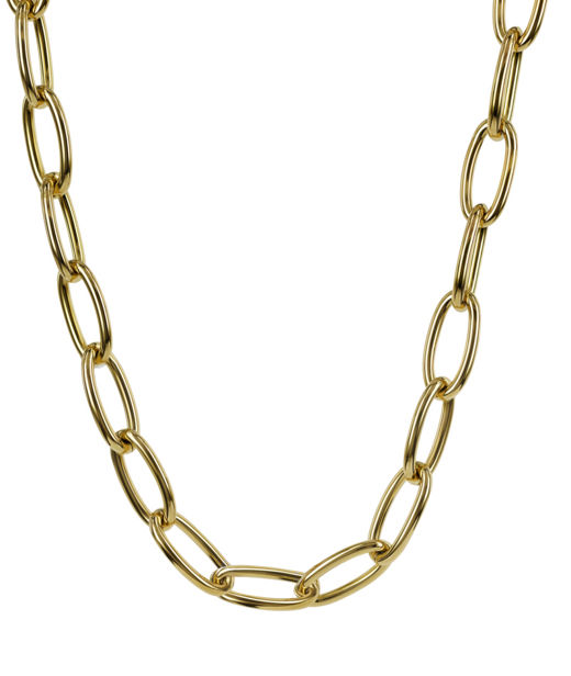 Stålhalsband EVELYN gold