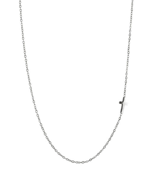 Stålhalsband CROSS Plain