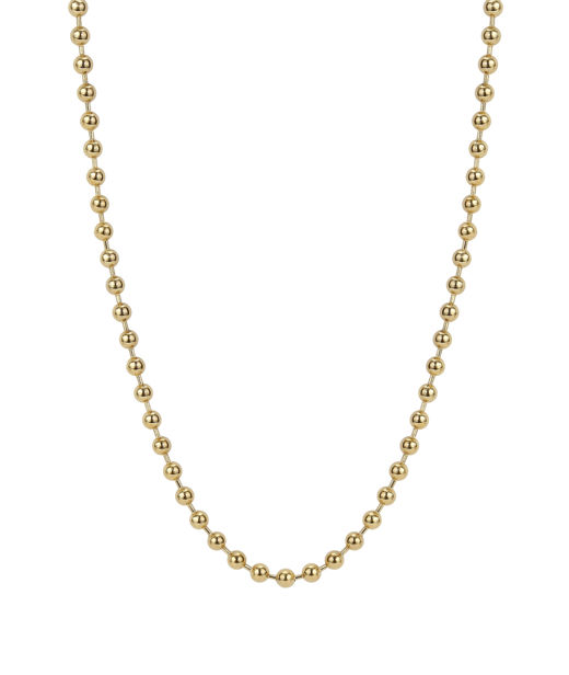 Stålhalsband Alwin gold