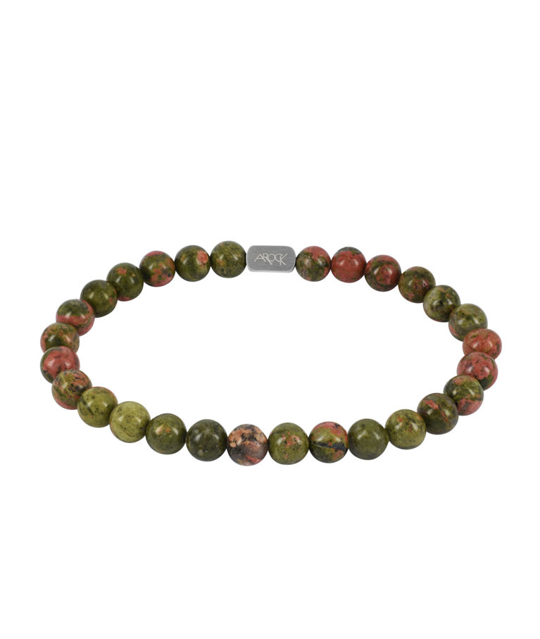 Stålarmband Morris Olive 17cm