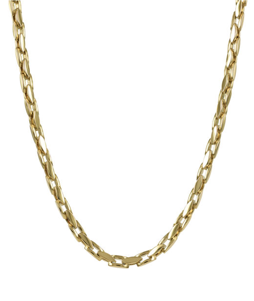 Stålhalsband Simon gold