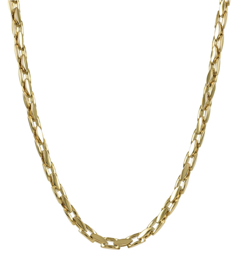 Stålhalsband Simon gold