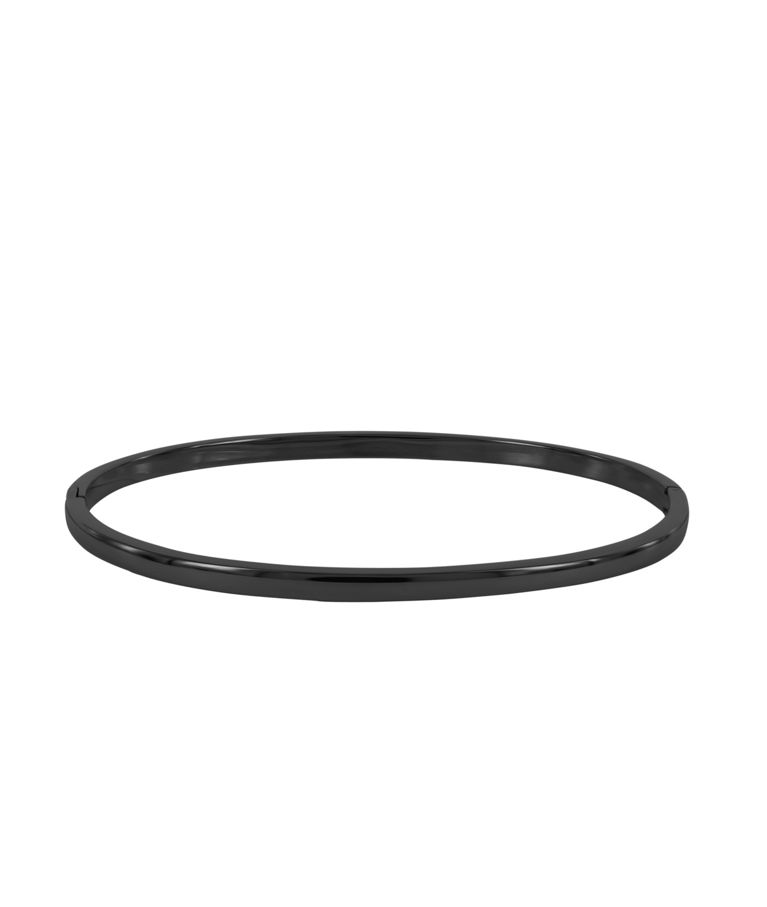 Stålarmband Carter Bangle Mat Black