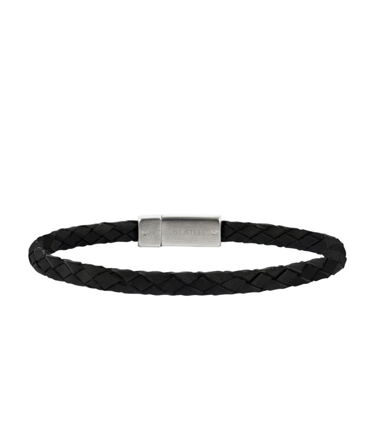 Stålarmband MASON 20cm Svart