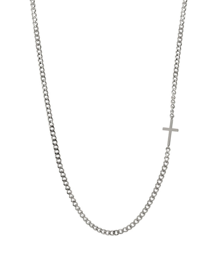 Stålhalsband CROSS Side