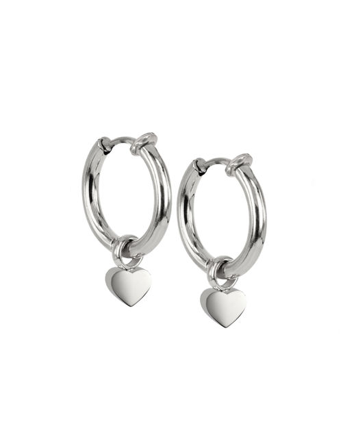 Stålörhänge Maja Hoops Clips