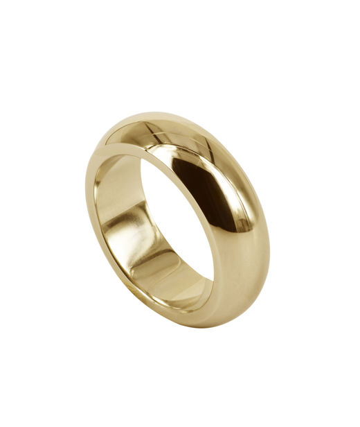 Stålring Sia stl M gold