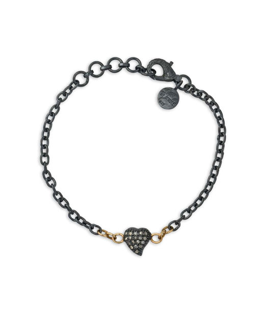 Silverarmband Victoria Pavé 0,28ct rosenslipade.dia 14k
