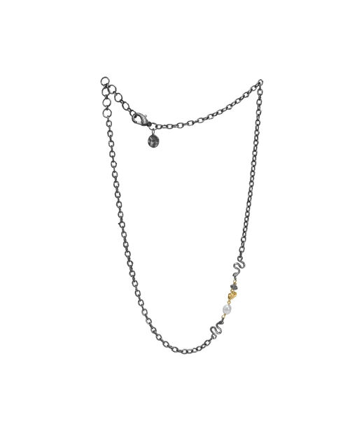 Silverhalsband Serpent Mountain 14k