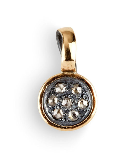 Silverhänge Topka Small 14k fg 0,25ct rosenslip.dia BK