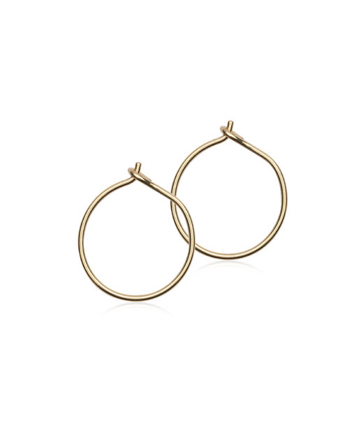 Titanörhänge Ear Ring 14 mm gold