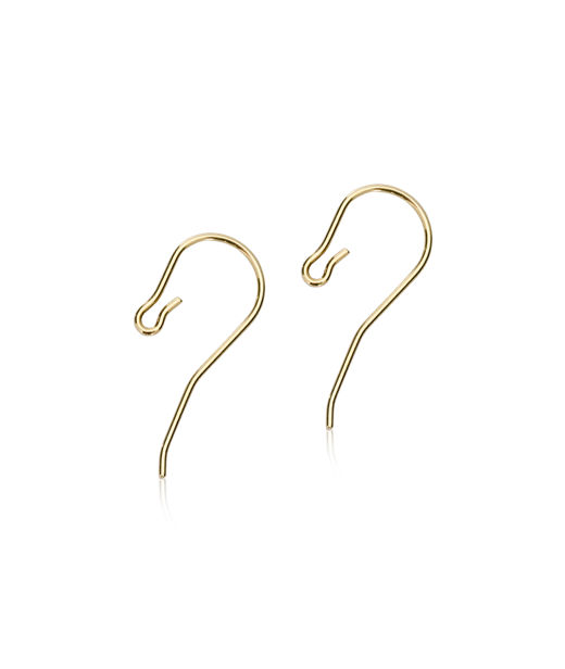 Titanörhänge Safety Ear Hook 10mm gold