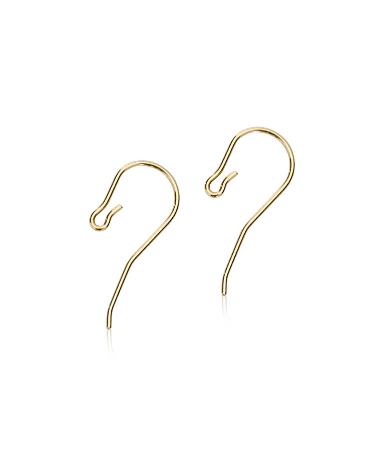 Titanörhänge Safety Ear Hook 10mm gold