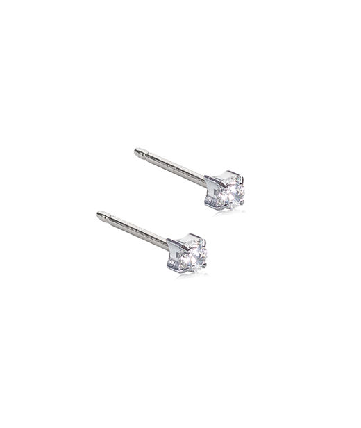 Titanörhänge Tiffany 3mm cz