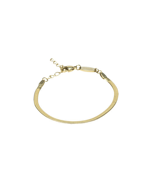 Stålarmband Plain 2,5mm gold