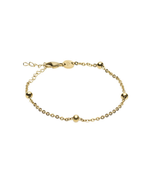 Titanarmband Grand Ball 19cm gold