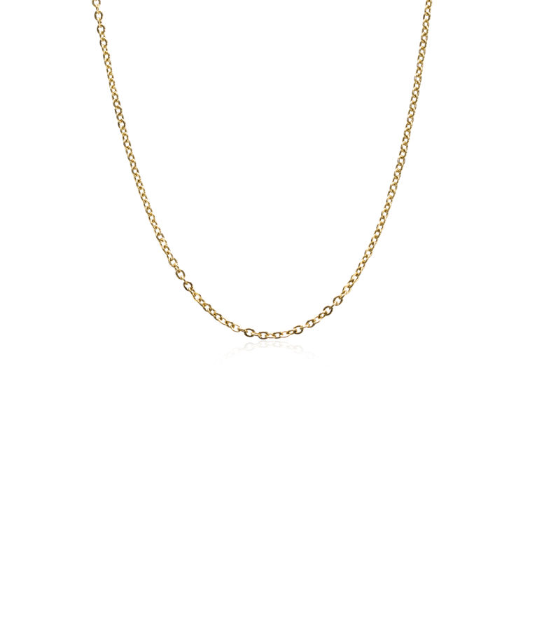 Stålkejda 40-45 cm gold