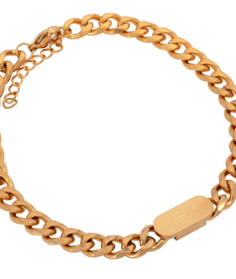 Stålarmband Zakarias gold