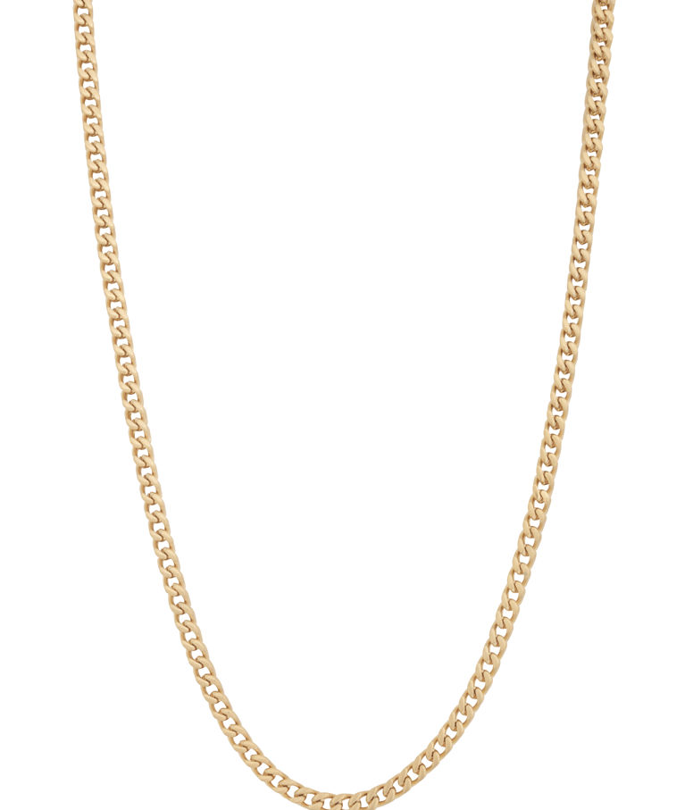 Stålhalsband pansar gold