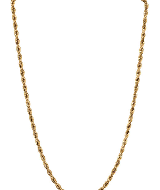 Stålhalsband Cordell 50cm gold