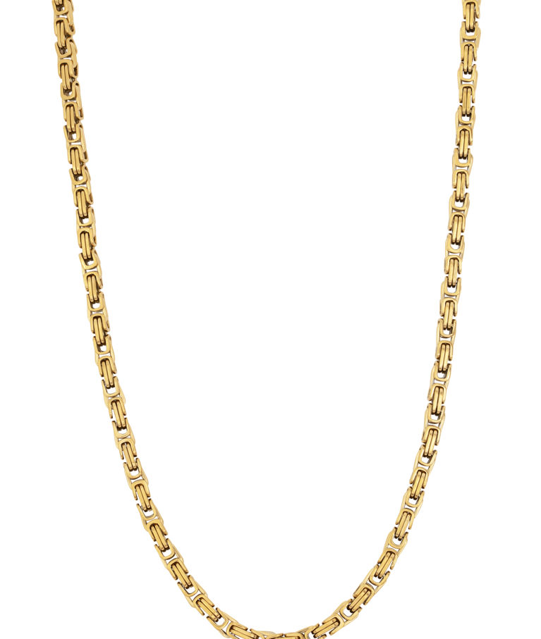 Stålhalsband Kejsar gold
