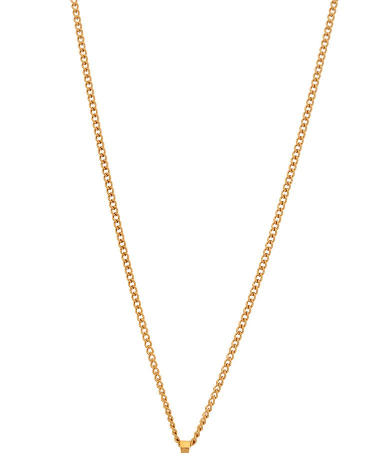 Stålhalsband Harvey gold