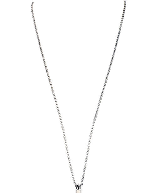 Stålhalsband kors