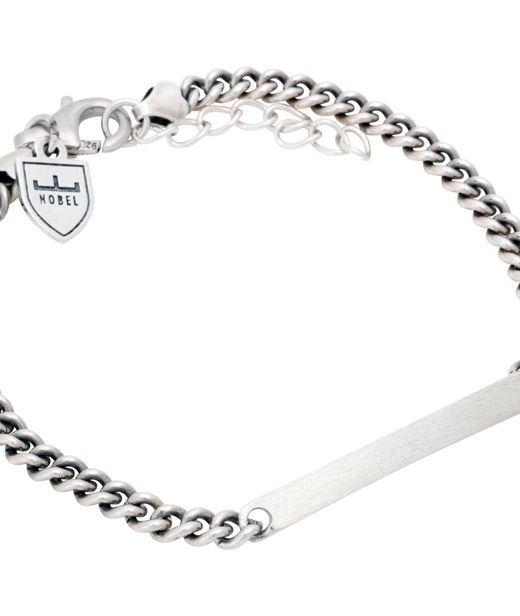 Silverarmband Bricka
